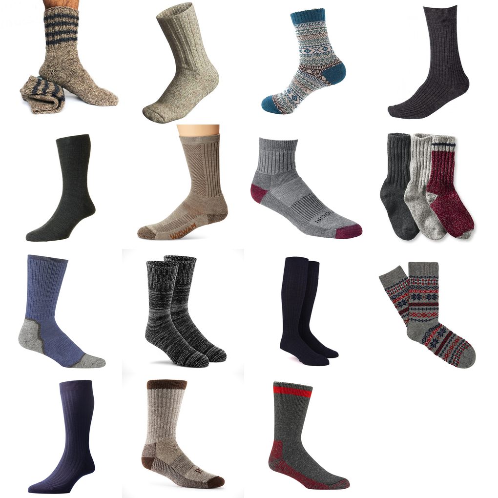 men wool socks